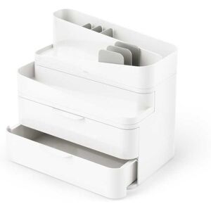 Umbra Make-Up Organizer »Glam Grau/Weiss, Recycled Kunststoff« Grau, weiss