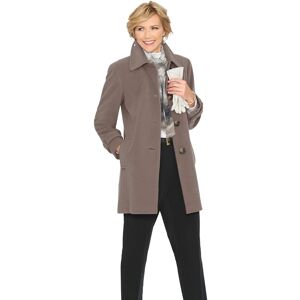 Classic Wolljacke, ohne Kapuze taupe  52