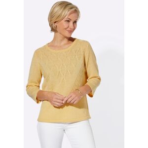 Classic Basics 3/4 Arm-Pullover »Pullover« vanille  52