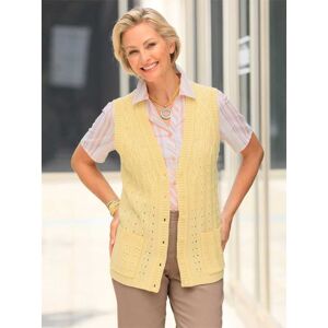 Classic Basics Strickweste vanille  52