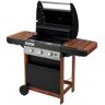 Campingaz Gasgrill »3 Series Woody LD« schwarz