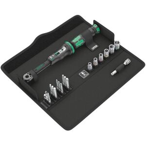 Wera Ratsche »Click-Torque A 6 Set 1«, (Set, 20 St.) silberfarben/grün