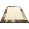 morgenland Wollteppich »Gabbeh Teppich handgeknüpft beige«, rechteckig Beige  B/L: 143 cm x 203 cm