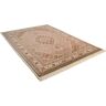 Home affaire Orientteppich »Irrfan«, rechteckig, handgeknüpft, Material: 80%... creme/beige  B/L: 70 cm x 140 cm