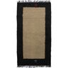 morgenland Wollteppich »Nepal Teppich handgeknüpft beige«, rechteckig Beige  B/L: 70 cm x 140 cm