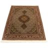 morgenland Teppich »Täbriz 50 Raj Teppich handgeknüpft beige«, rechteckig Beige  B/L: 83 cm x 124 cm