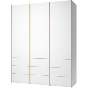 Müller SMALL LIVING Drehtürenschrank »Modular Plus Variante 6« weiss/birke