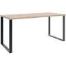 Wimex Schreibtisch »Home Desk« sw/san re ei + schwarz + San Remo Eiche Nachbildung