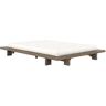 Karup Design Bettgestell »JAPAN BED, Futonbett, Bodenbett, Holzrahmen,... Kiefer Carob Brown lackiert