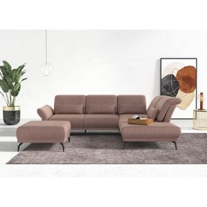 INOSIGN Ecksofa »Coco« altrosa