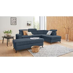 exxpo - sofa fashion Ecksofa »Forza« denim