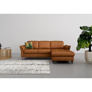 sit&more Ecksofa »Maggiore« cognac