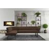 exxpo - sofa fashion Eckbank »Americano« chocco