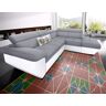 COTTA Ecksofa »Speedway L-Form« weiss/grau