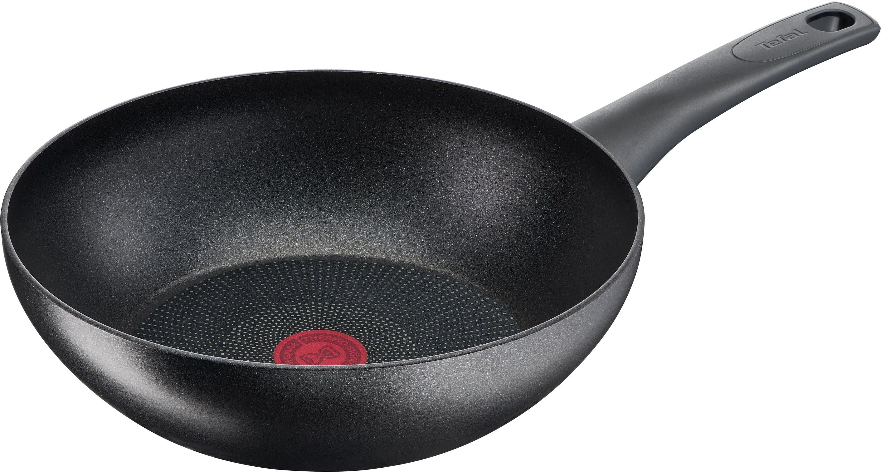 Tefal Wok »Unlimited On 28 cm« schwarz