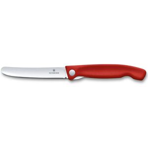 Victorinox Gemüsemesser »Swiss Classic gerader Schliff«, (1 tlg.) rot