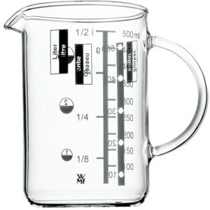 WMF Messbecher »Messbecher 0.5 Liter Gourmet«, Glas, (1) Transparent