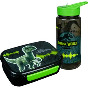 Scooli Lunchbox »Brotzeitdose & Trinkflasche, Jurassic World«, (Set, 2 tlg.) Jurassic World