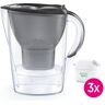 Brita Wasserfilter »Marella«, (3 tlg.) Grau