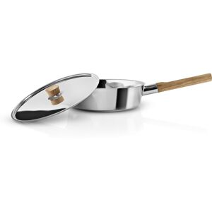 Eva Solo Kochtopf »Sauteuse Nordic Kitchen 24cm«, Edelstahl weiss