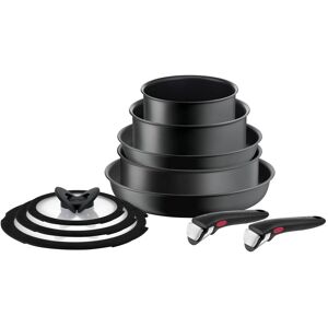 Tefal Topf-Set »Ingenio Ultimate 7-teilig« Schwarz