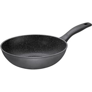 STONELINE Wok, Aluminium, (1 tlg.) anthrazit