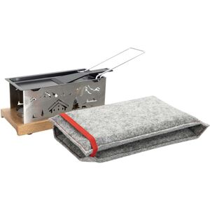 Nouvel Raclette »Bergdorf«, 1 St. Raclettepfännchen, - W silberfarben