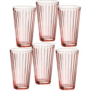 Ritzenhoff & Breker Longdrinkglas »Lawe«, (Set, 6 tlg., 6 Longdrinkgläser, je... rosé