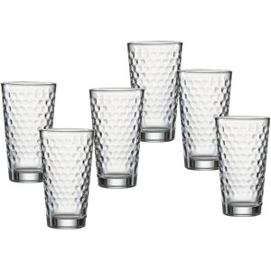 Ritzenhoff & Breker Longdrinkglas »Favo, 6-teilig«, (Set, 6 tlg.) transparent