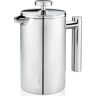 GEFU French Press Kanne »GUSTAVO«, 1000 l Kaffeekanne silberfarben