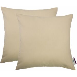 TOM TAILOR HOME Dekokissen »Dove« creme + unifarben  B/L: 48 cm x 48 cm