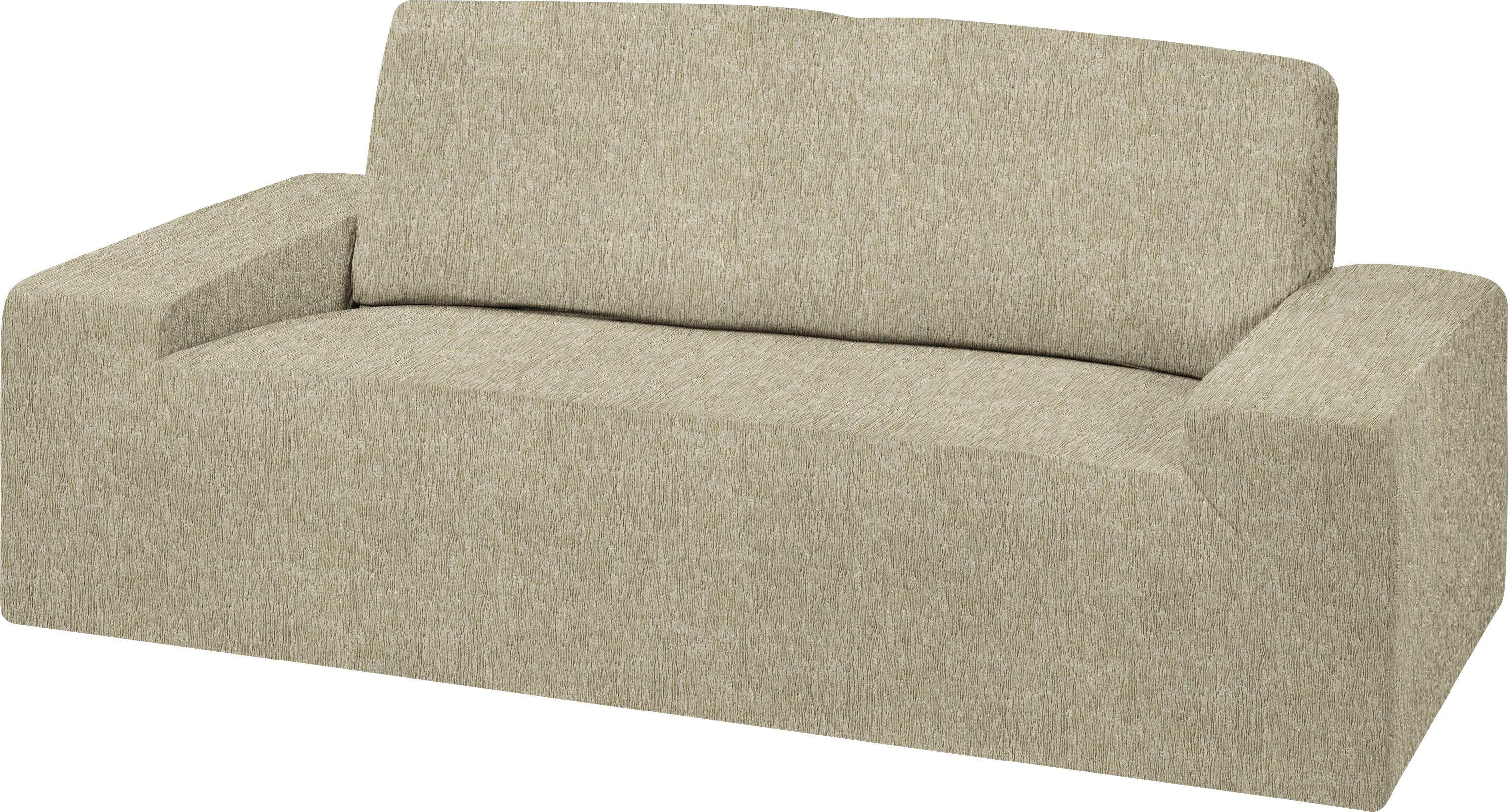 Dohle&Menk Sofahusse »Teide«, (1 St.), monoelastische Stretchware mit hohem... beige