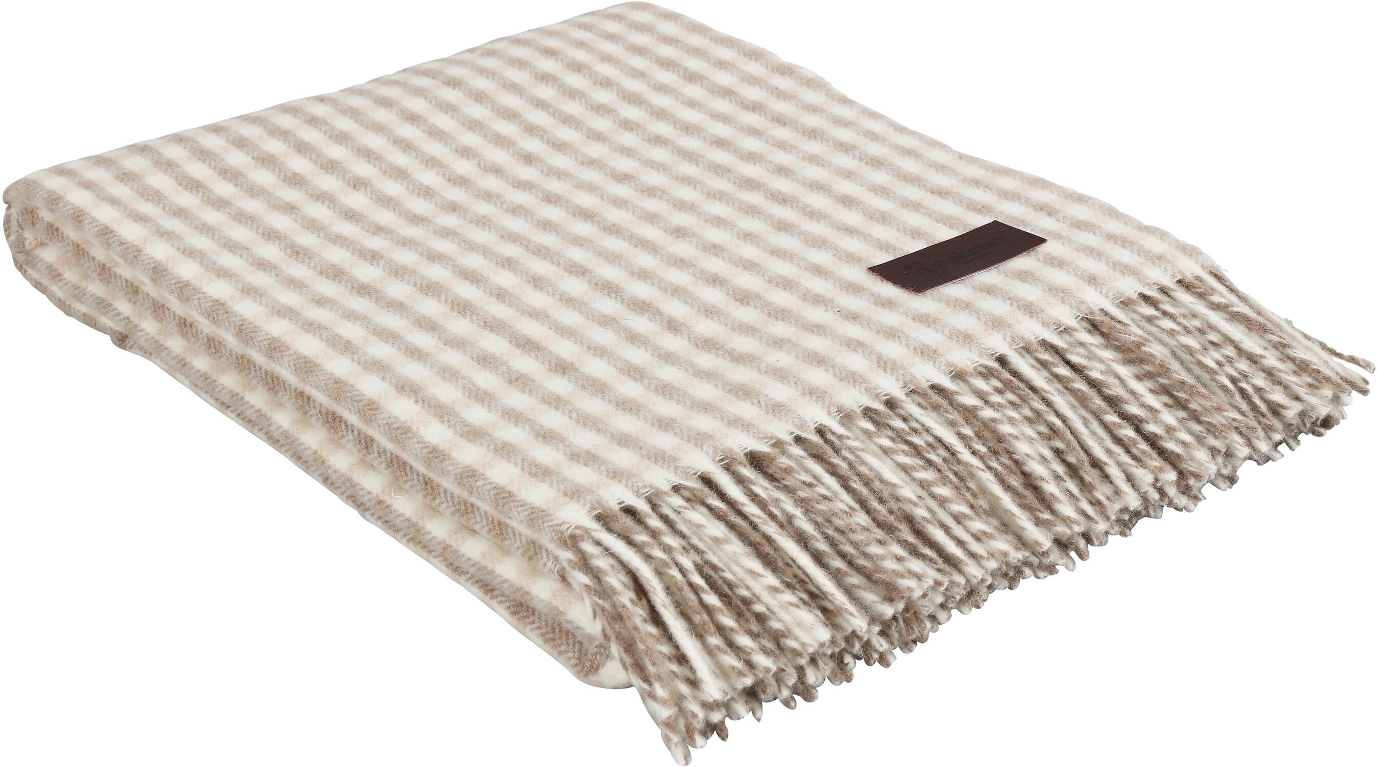 Eskimo Wohndecke »Maloja 130180« beige