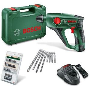 Bosch Akku-Bohrhammer »Uneo Kit 1x 2.5 Ah« grün