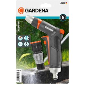 GARDENA Gartenspritze »Reinigungsspritze Premium Set« schwarz-orange-silberfarben-weiss