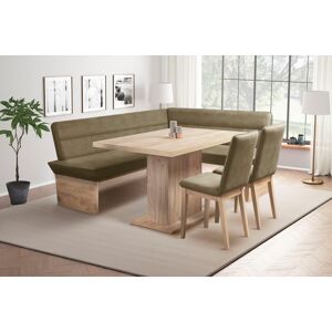 Home affaire Eckbankgruppe »Beluna + Cross«, (4 tlg.) cappuccino