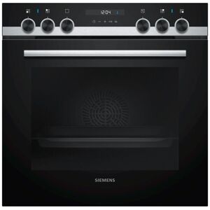 Siemens Einbaubackofen »HE517ABS0C A«, HE517ABS0C schwarz/silberfarben