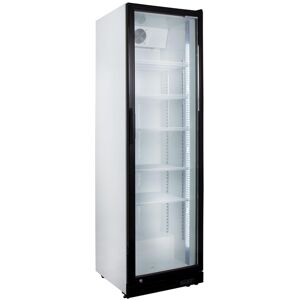 Kibernetik Kühlschrank, KS390M, 199 cm hoch, 59 cm breit transparent/schwarz