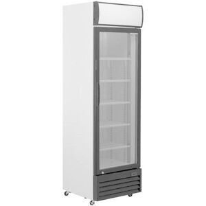 Kibernetik Kühlschrank, Gastro 360L, 198,1 cm hoch, 58 cm breit weiss/schwarz