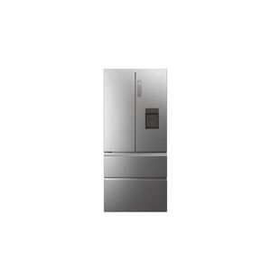 HAIER French Door, HFW7819EWMP Silber, 192,5 cm hoch, 83 cm breit silberfarben