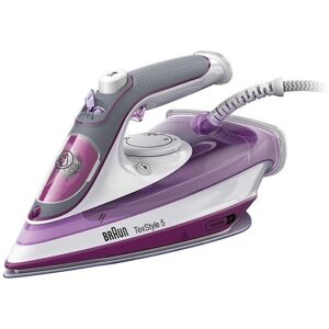 Braun Dampfbügeleisen »TexStyle 5 SI 5034«, 2400 W violett/weiss