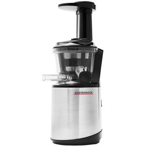 Gastroback Slow Juicer »Slow Juicer Advanced vital 40145«, 150 W silberfarben/schwarz/transparent