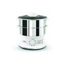 Dampfgarer »Tefal Edelstahl Dampfgarer«, 900 W silberfarben, weiss