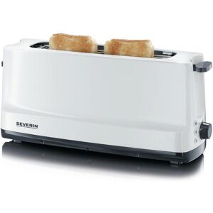 Severin Toaster »Automatik-Langschlitz Start 2232«, für 2 Scheiben, 800 W schwarz/silberfarben/weiss