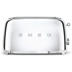 SMEG Toaster »50's Style TSF02SSEU Metall«, für 4 Scheiben, 1500 W silberfarben