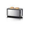 Severin Toaster »Automatik-Langschlitz 2509«, 2 lange Schlitze, für 4... schwarz/silberfarben