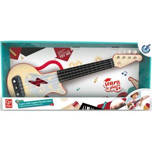 Hape Spielzeug-Musikinstrument »Elektrische Lern-Ukulele, rot« natur/feuerrot