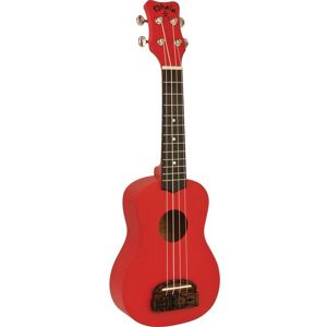 KOHALA Ukulele »KT-SRD Tiki Uke Sopran« Scharlachrot