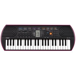 Casio Keyboard »Mini-Keyboard SA-78« schwarz/pink