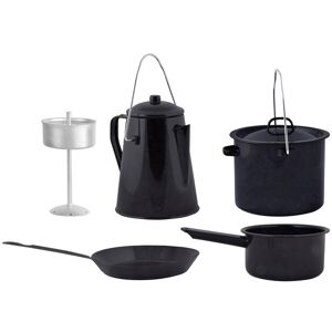 esschert design Topf-Set, Stahlblech schwarz